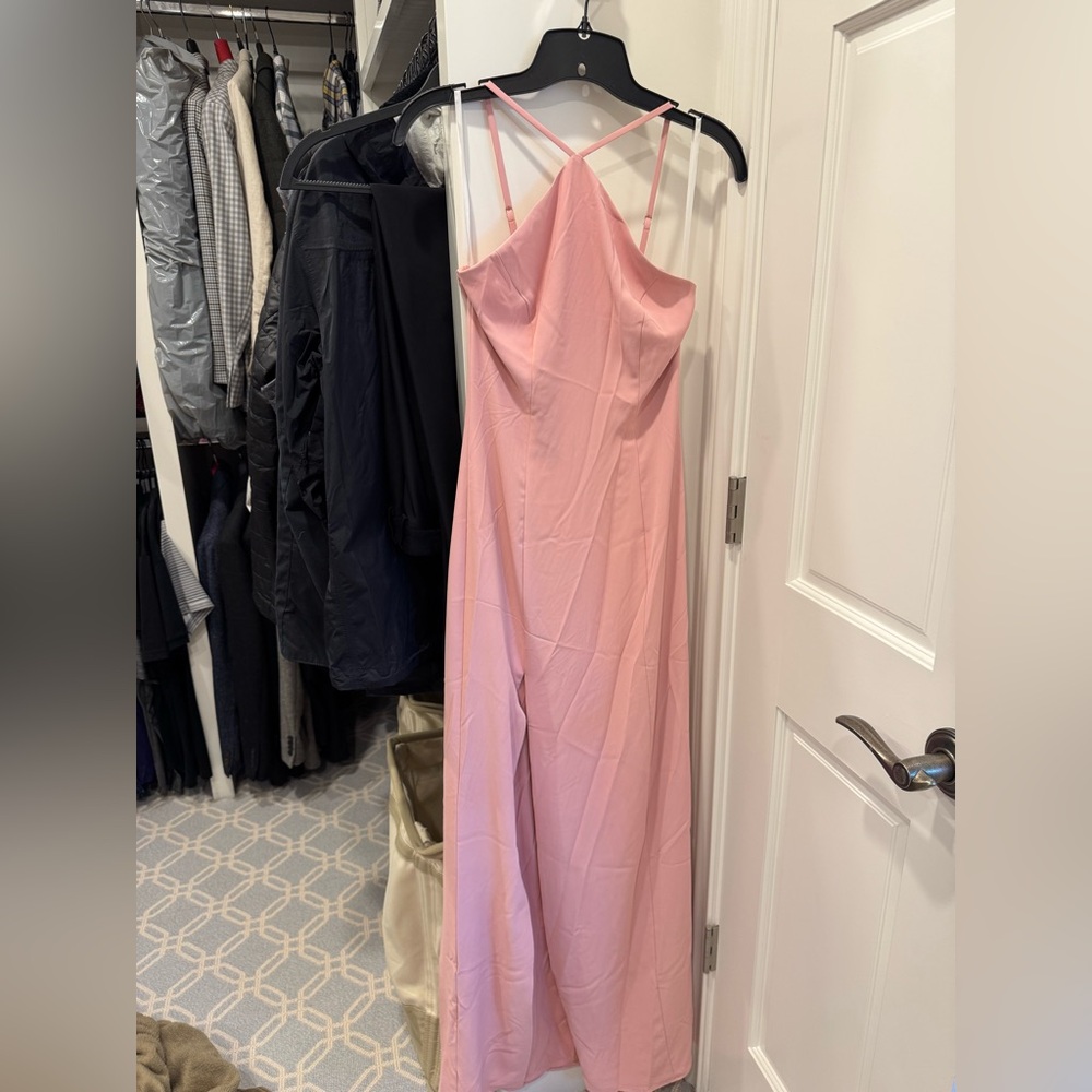 Lovers + Friends Strapless Pink Dress